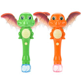 Winged Dragon Bubble Wand with Lights and Music